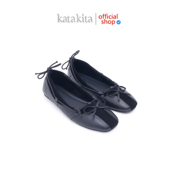 Katakita Sepatu Flat Aurel Flatshoes Black
