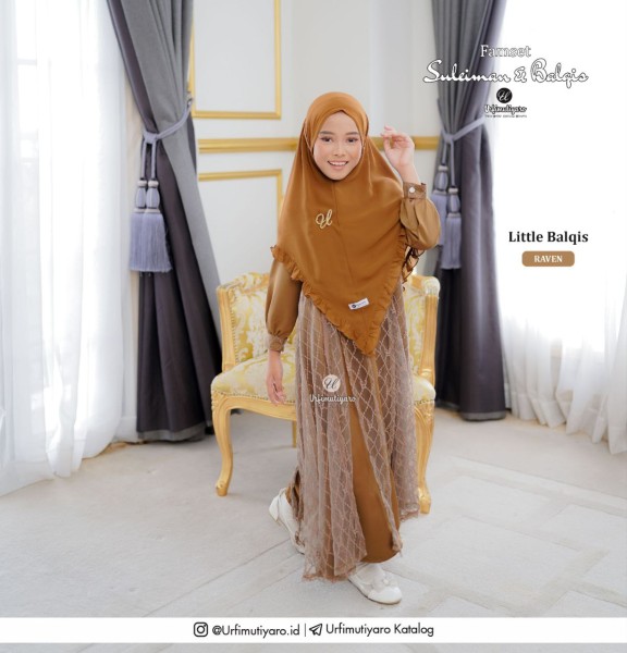 KHIMAR LITTLE BALQIS RAVEN
