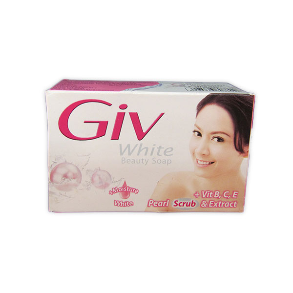 GIV WHITE SOAP PEARL SCRUB 76GR