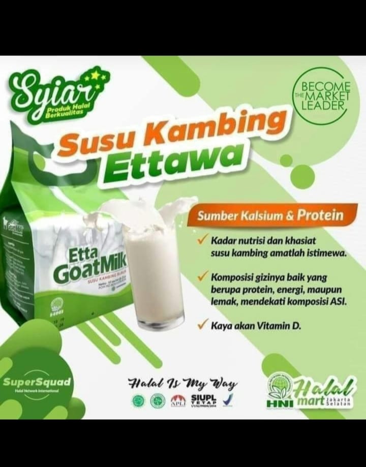 SUSU KAMBING ETTAWA (ETTA GOAT MILK)