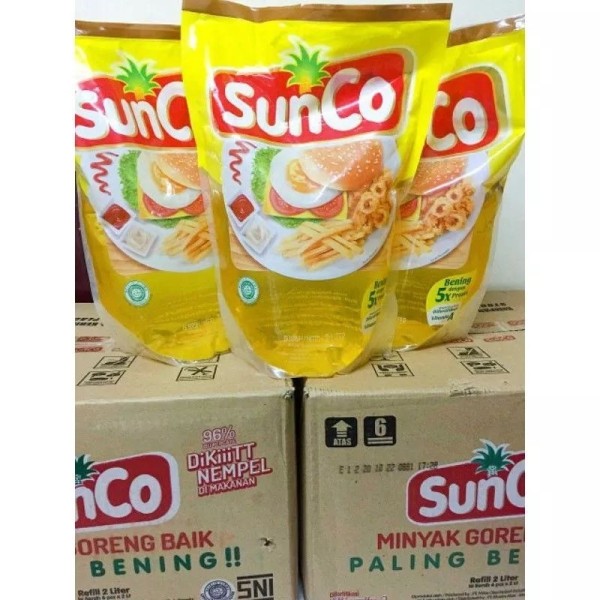 6 carton sunco 2 liter