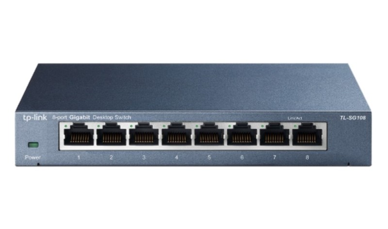 Switch Hub 8 port Gigabyte TP Link  Tl SG108