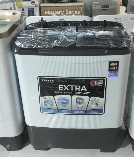 MESIN CUCI SANKEN 8KG TW8900BK