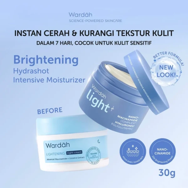 WARDAH LIGHT H INTENS MOIST 30