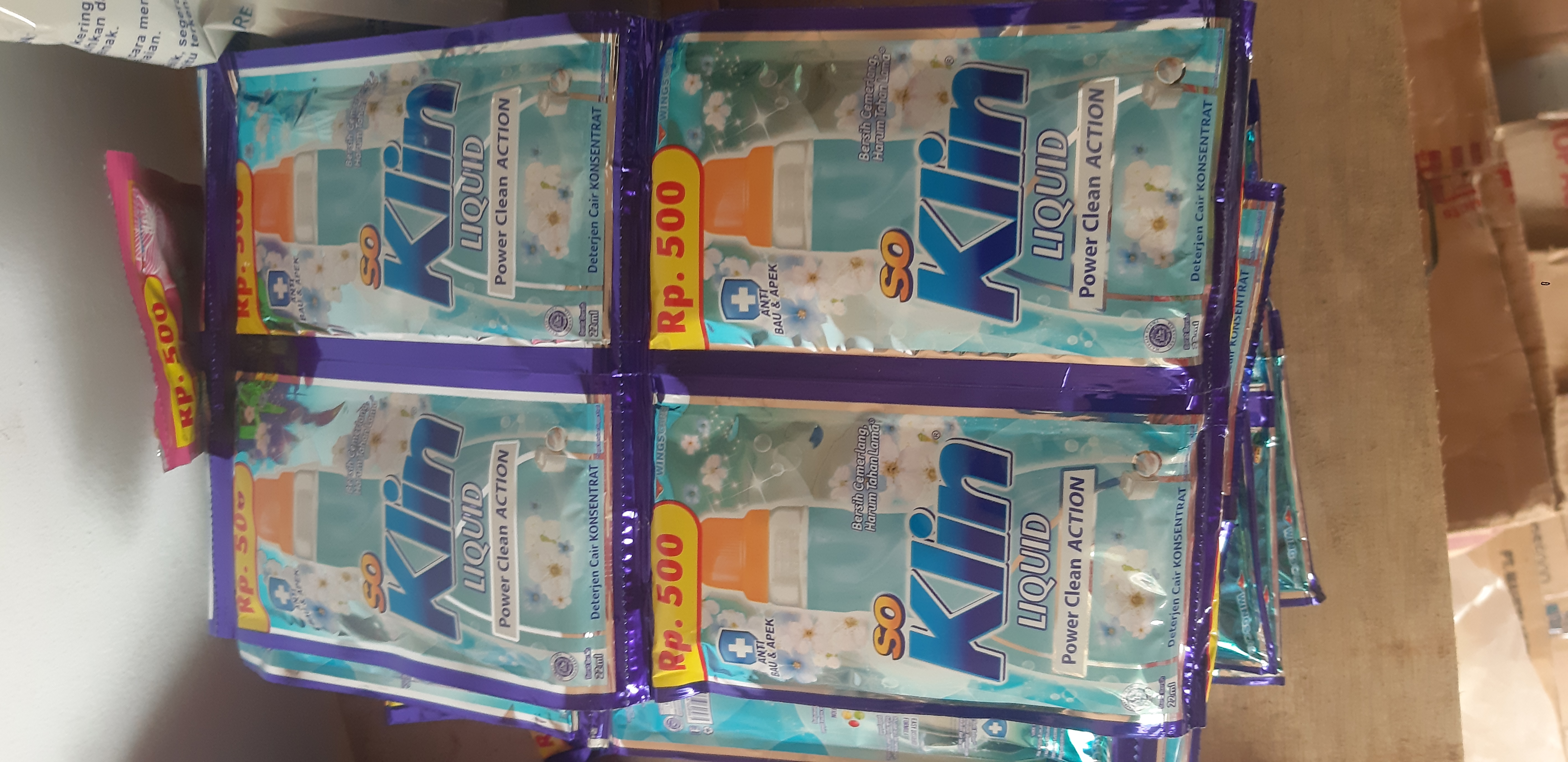 SO KLIN LIQUID SASET PER PACK