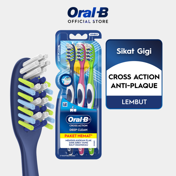 Sikat Gigi Oral-B Cros Action