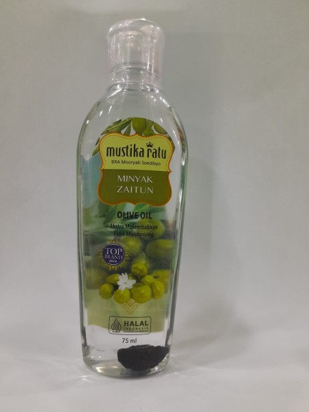 MUSTIKA RATU MINYAK ZAITUN OLIVE OIL 75ML