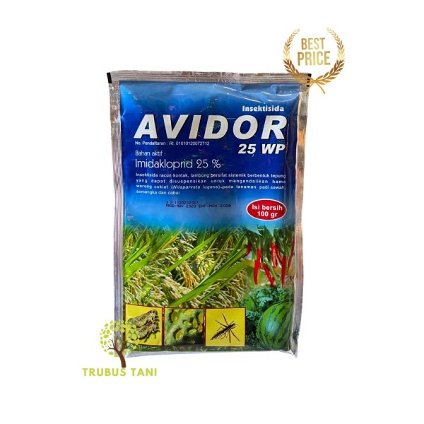 Insektisida AVIDOR 25 WP obat hama wereng kutu daun trips