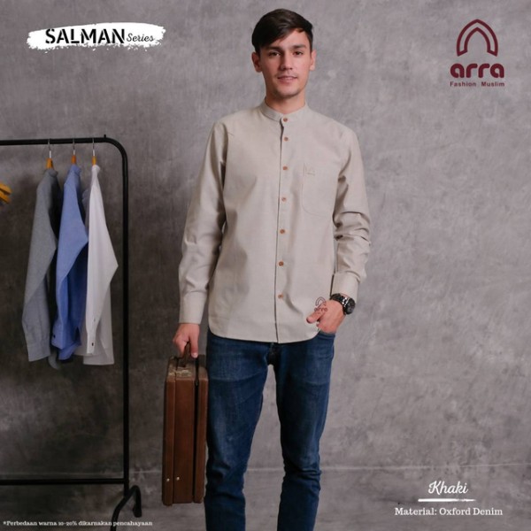 Arra - [PO] Baju Koko Salman Koko Daily Khaki