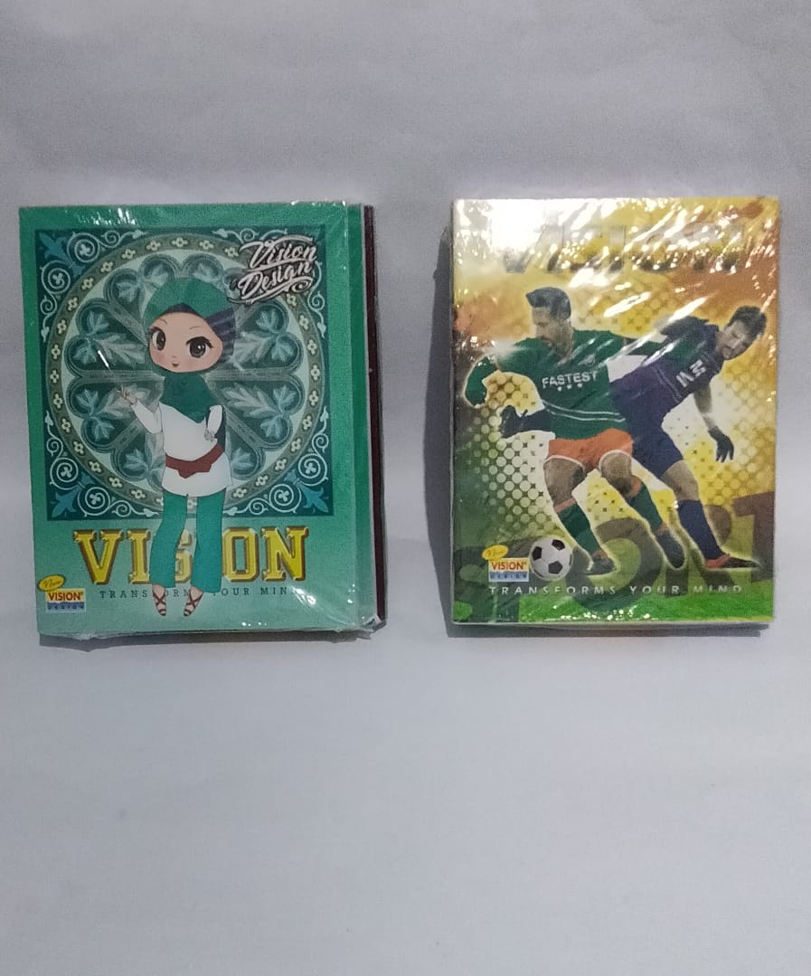 buku tulis merk vision