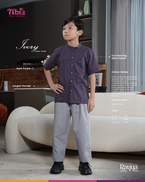 Ivory Koko Anak Dark purple