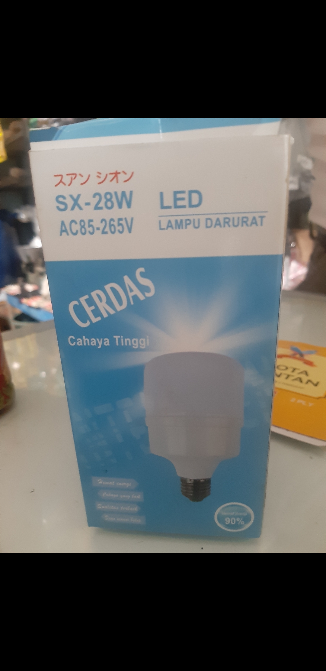 Lampu LED  otomatis cerdas 28watt