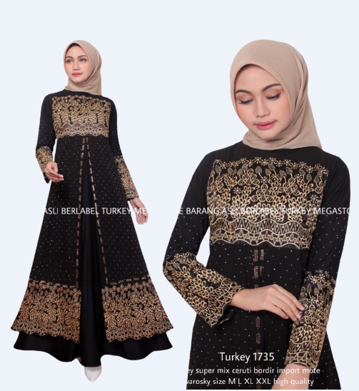 gamis turkey 1735