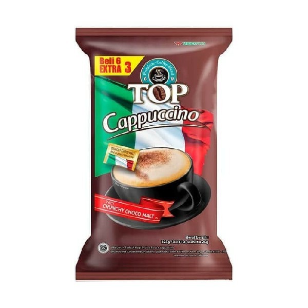 KOPI TOP CAPPUCCINO 6 X 25 GR - KOPI