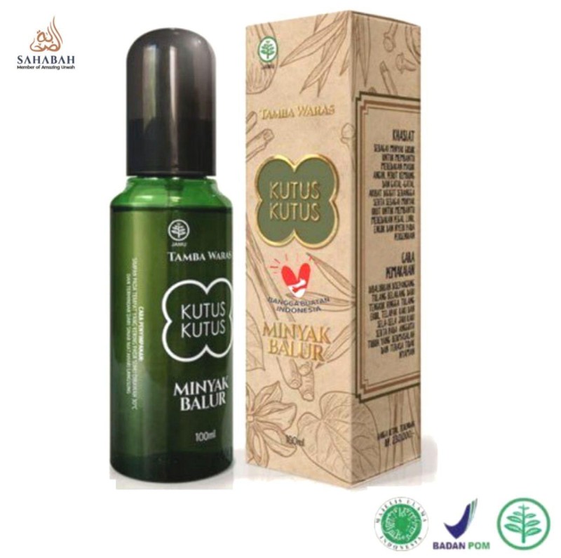 Minyak Kutus Kutus Original 100 ml hitam