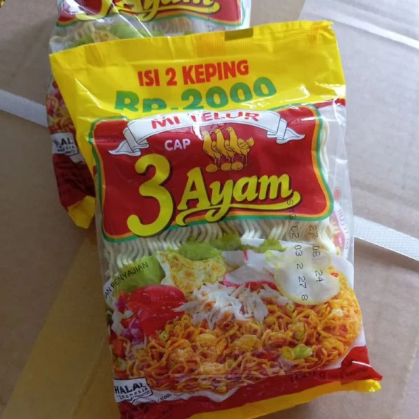 Mie Telur cap 3 Ayam