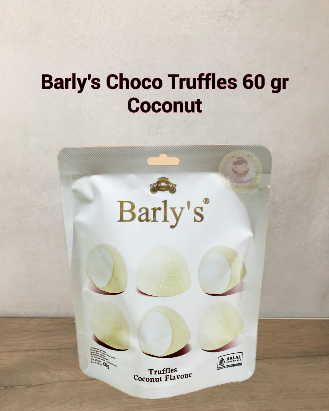 BARLYS TRUFLE CHOCO CCNT 60GR