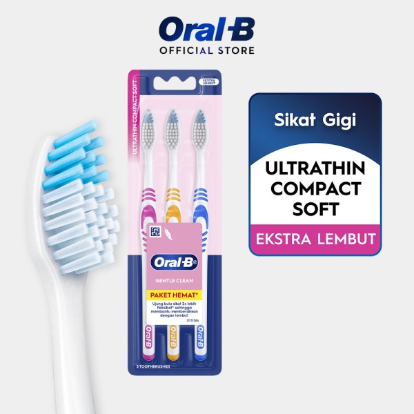 Sikat Gigi Oral-B Ultra Thin Compact