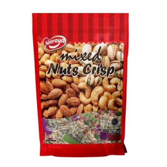 NARAYA MIXED NUTS 200GR