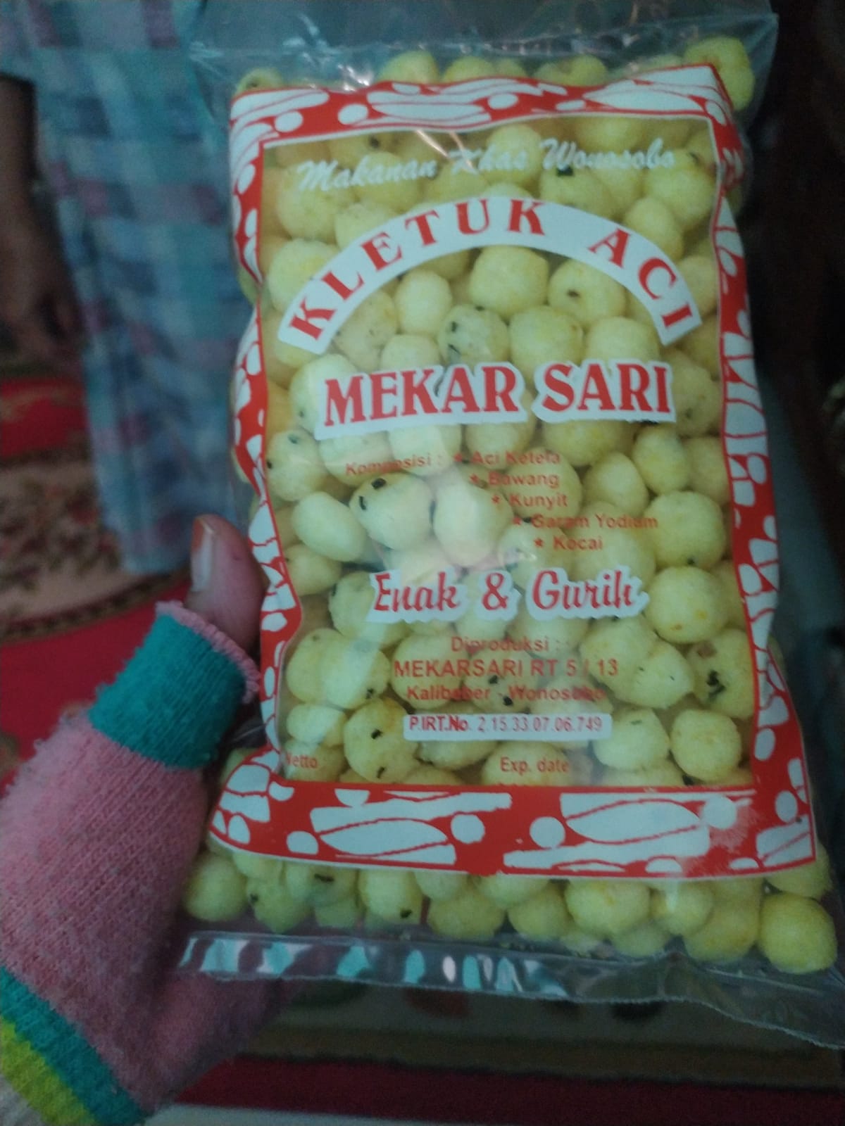 Kletuk aci Mekarsari