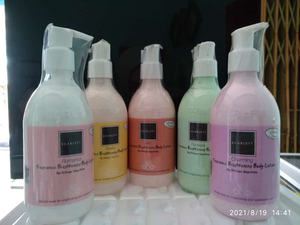 Handbody lotion scarlet