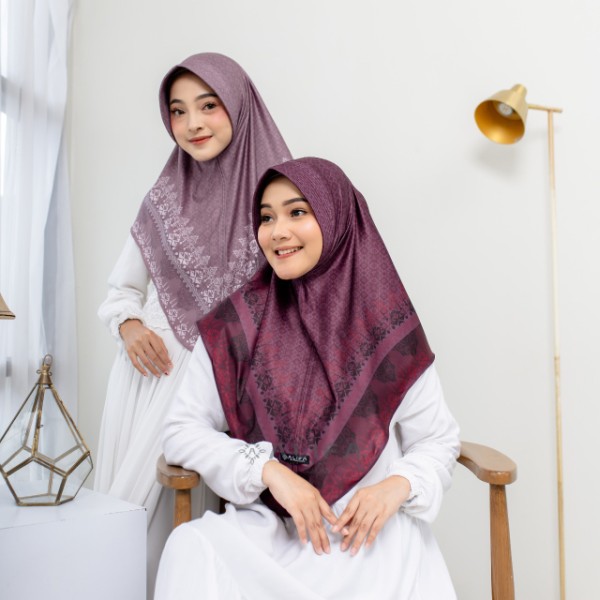 Myalifa kerudung Bergo Syari Standar Motif Naima Etnik