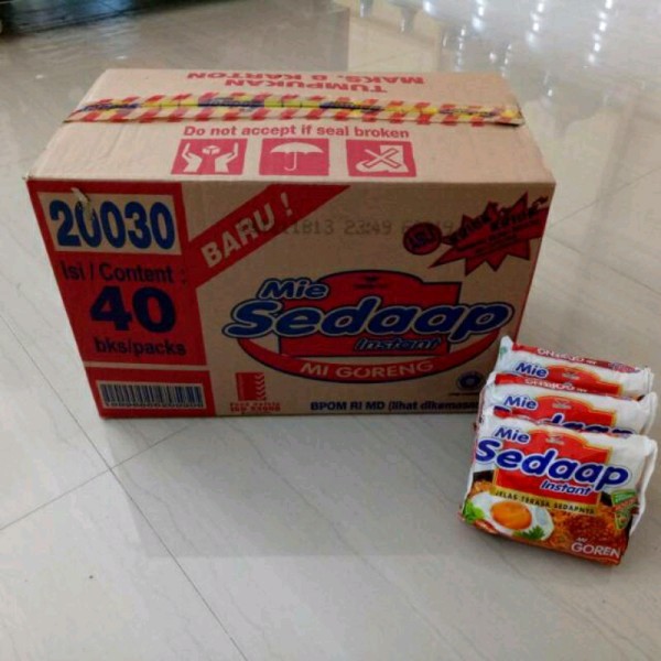 Mie sedap goreng 1 dus