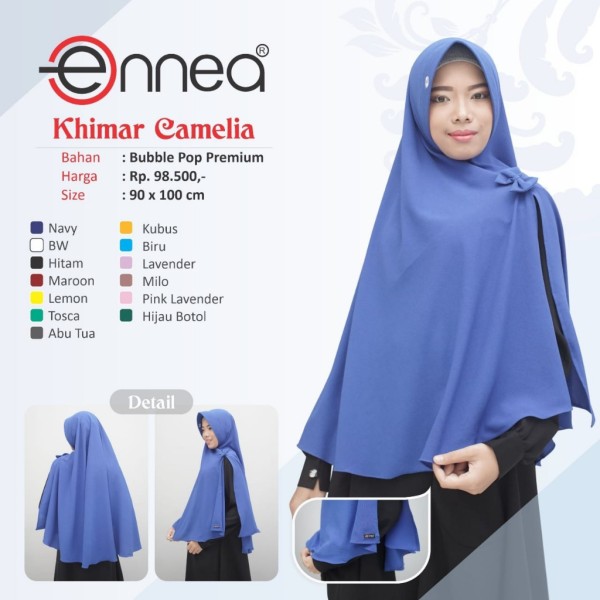 KHIMAR CAMELIA MAROON