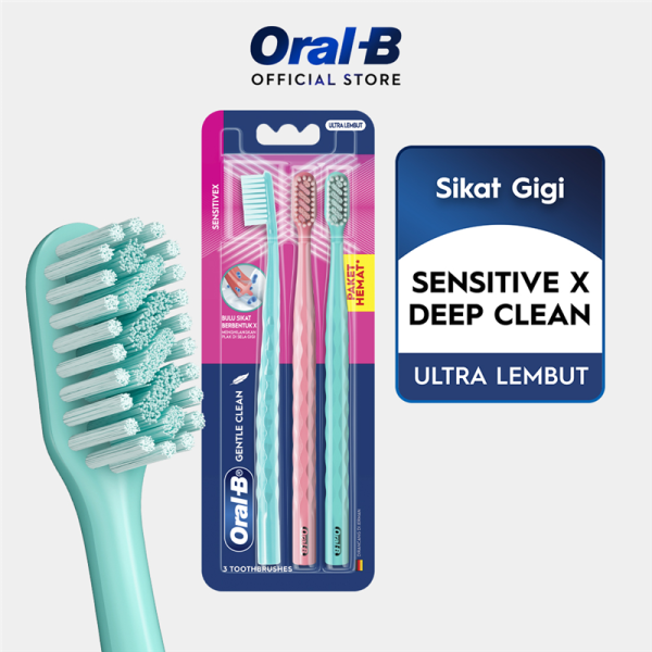 Sikat Gigi Oral-B Sensitive-X 3
