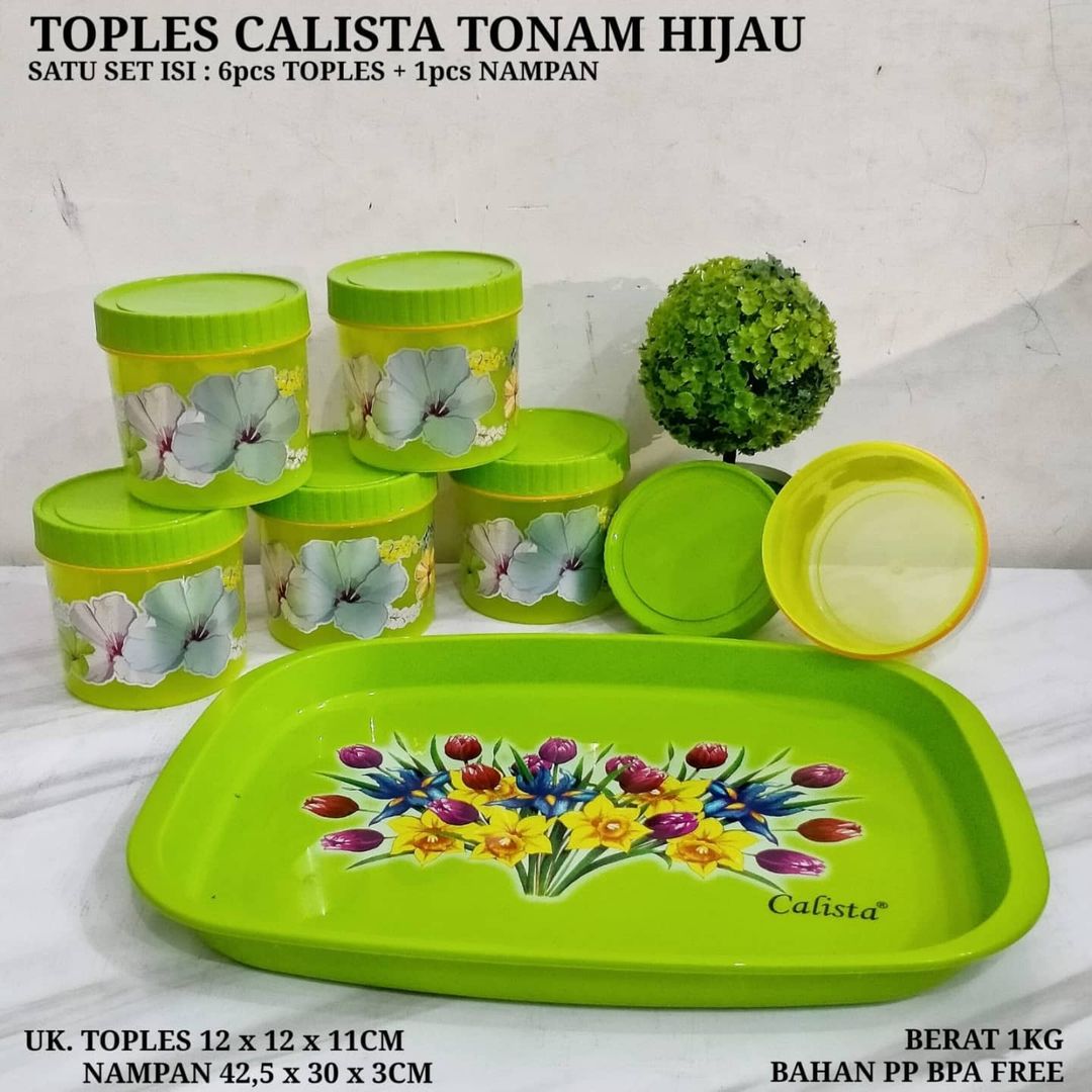 Toples nampan bunga