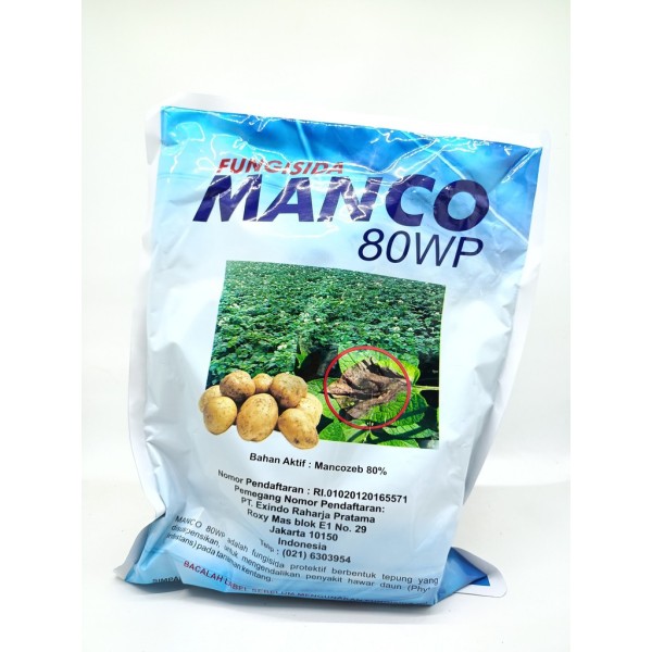 Fungisida Manco 80 WP - 1kg - Mancozeb Biru