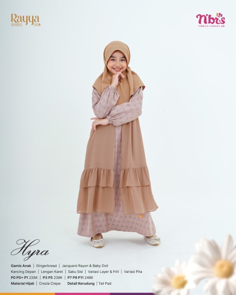 Hyra Gamis anak Gingerbeard