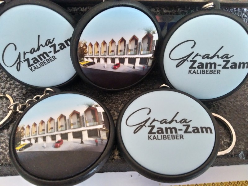 Gantungan Kunci dan Print + Laminating Graha Zam Zam