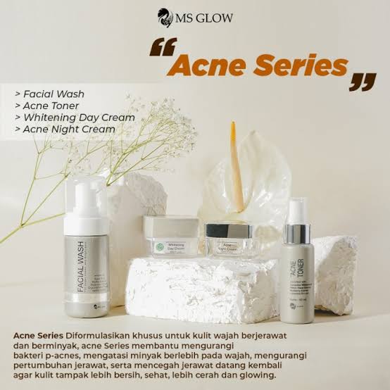 Ms glow paket acne