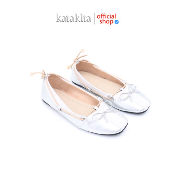 Katakita Sepatu Flat Aurel Flatshoes Silver