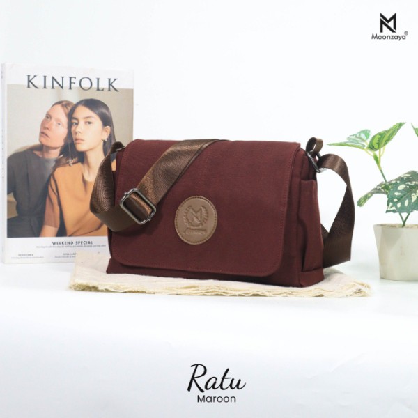 Moonzaya - NEW PRODUK RATU BAG BY MOONZAYA SELEMPANG WANITA SPECIAL IDUL FITRI RATU MAROON