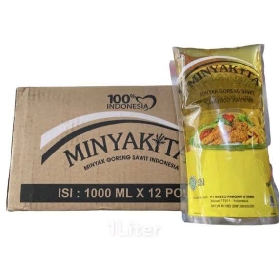 Minyak goreng kita 1L 1box