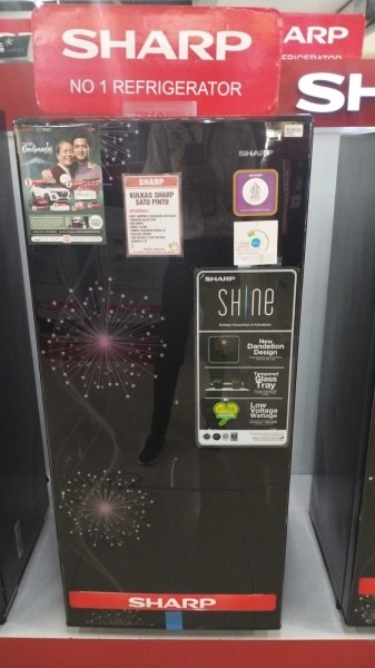 Kulkas Sharp 1 pintu SJX 197MG DP