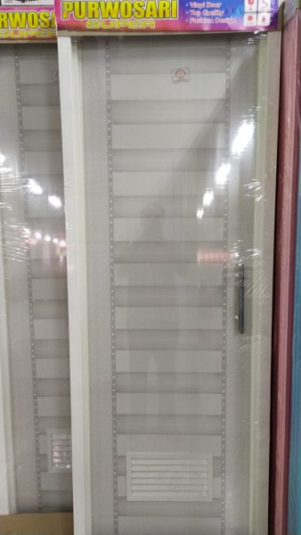 PINTU KAMAR MANDI PWSR ABU ABU ( bukaan kiri )