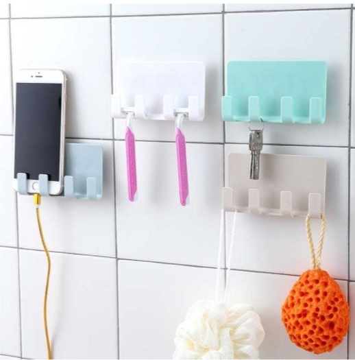 Gantungan Tempel Smartphone With 4 Hook Hanger
