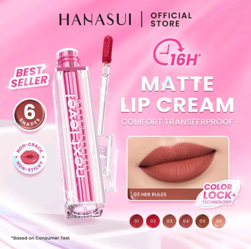 HANASUI NEXT LEVEL LIP LAST CREAM