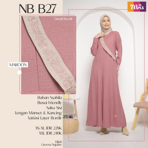 gamis NB B27