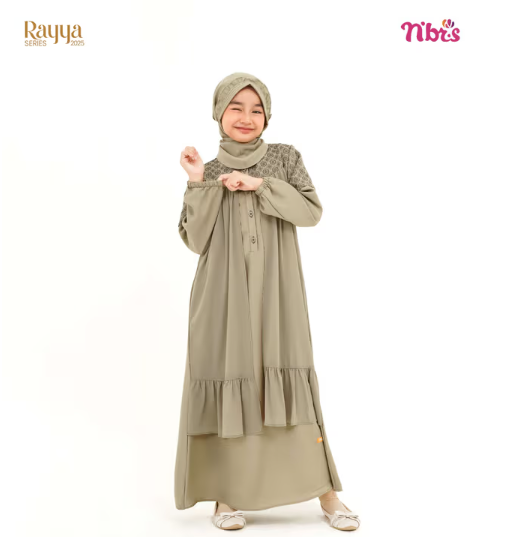 MARWA GAMIS ANAK LIGHT TAUPE P9