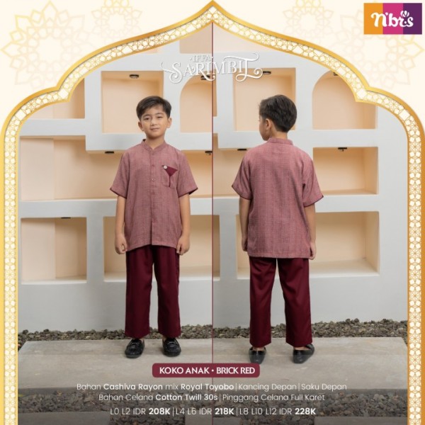 IFFA KOKO ANAK BRICK RED