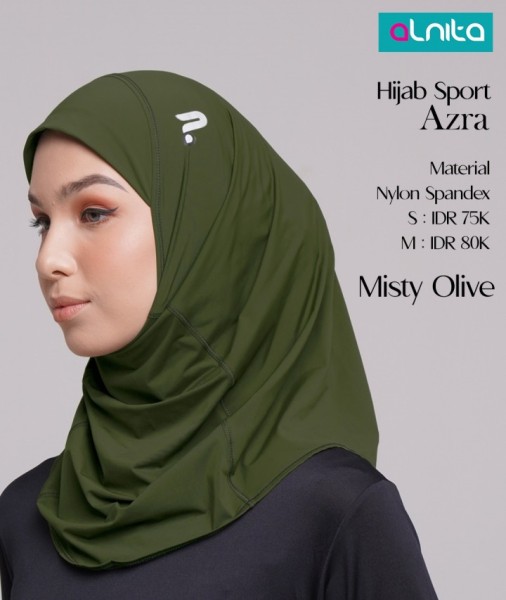 HIJAB SPORT AZRA MISTY OLIVE