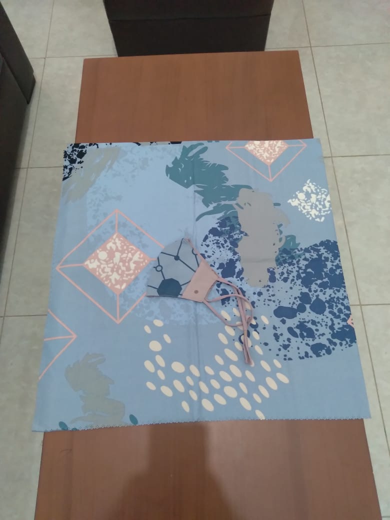 Jilbab segi 4 umama craft motif 2