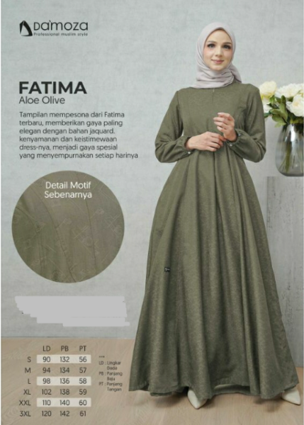 GAMIS FATIMA ALOE OLIVE