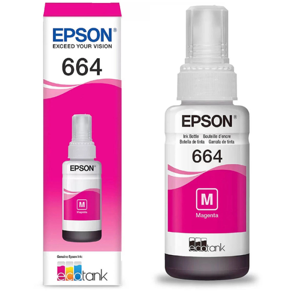 TINTA EPSON 664  MAGENTA