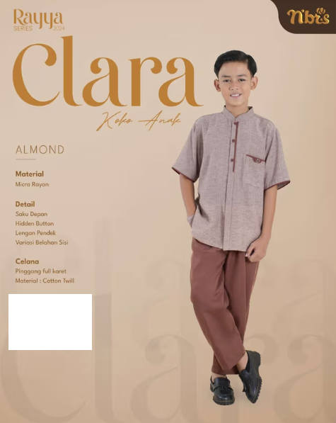 CLARA KOKO ANAK ALMOND L10